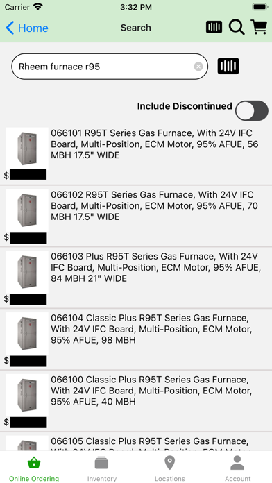 Robertson Heating Supply Screenshot
