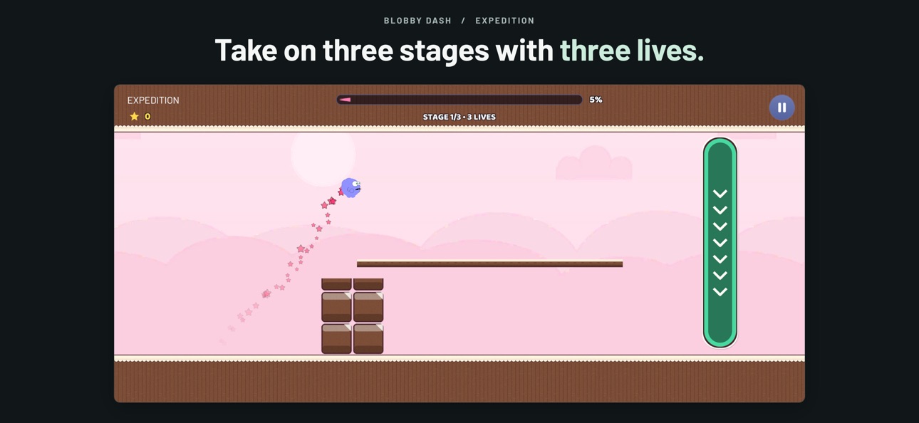 Screenshot 4 of Blobby Dash: Anti Gravity Run