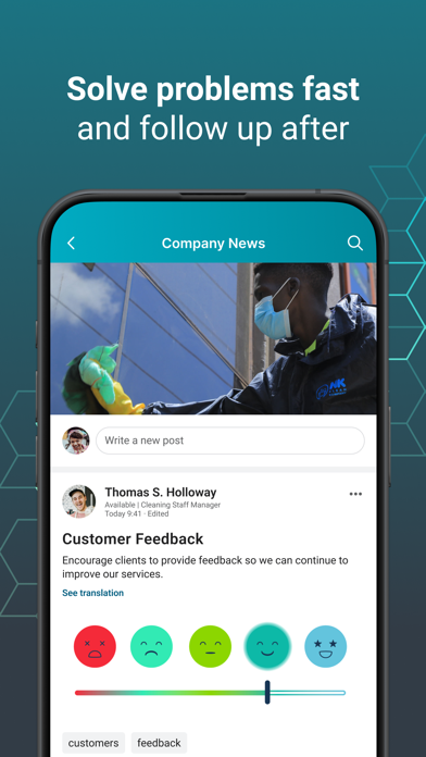 Screenshot 4 of Beekeeper - Digital Workplace App