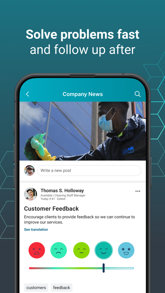 #4. Beekeeper - Digital Workplace (iOS) 由: Beekeeper AG