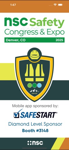 NSC 2025 Safety Congress&Expo screenshot