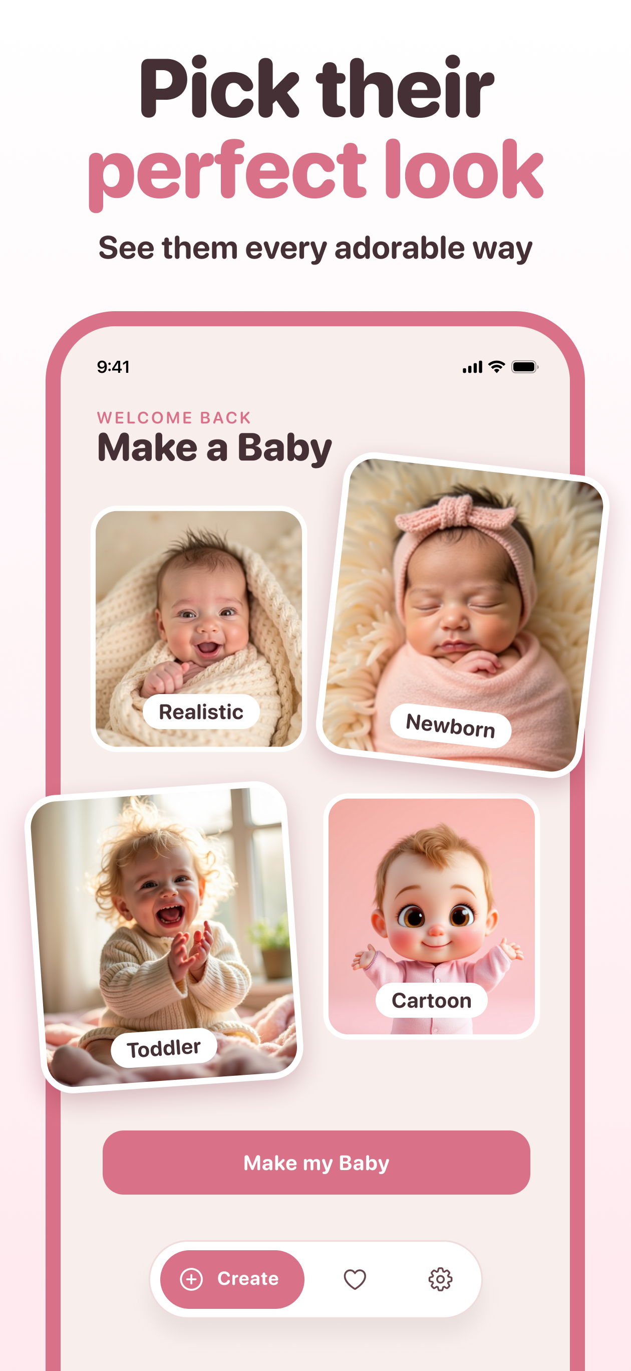 Futura: Baby Face Generator screenshot 3