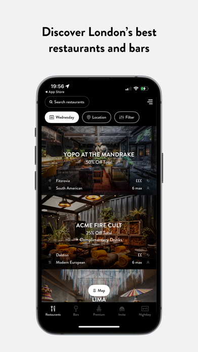 Screenshot #1 pour Nightkey: Exclusive Offers