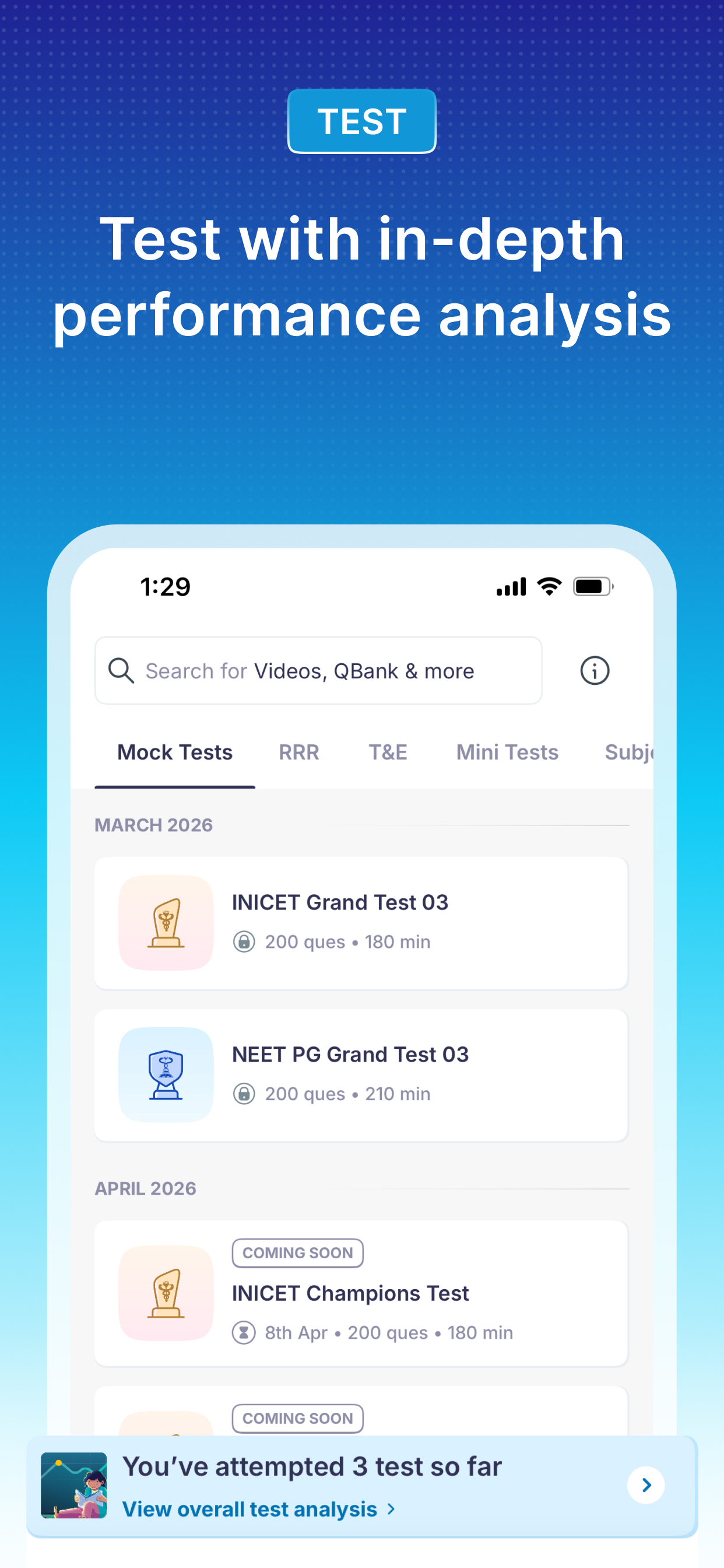 PrepLadder for NEET PG/FMGE/SS