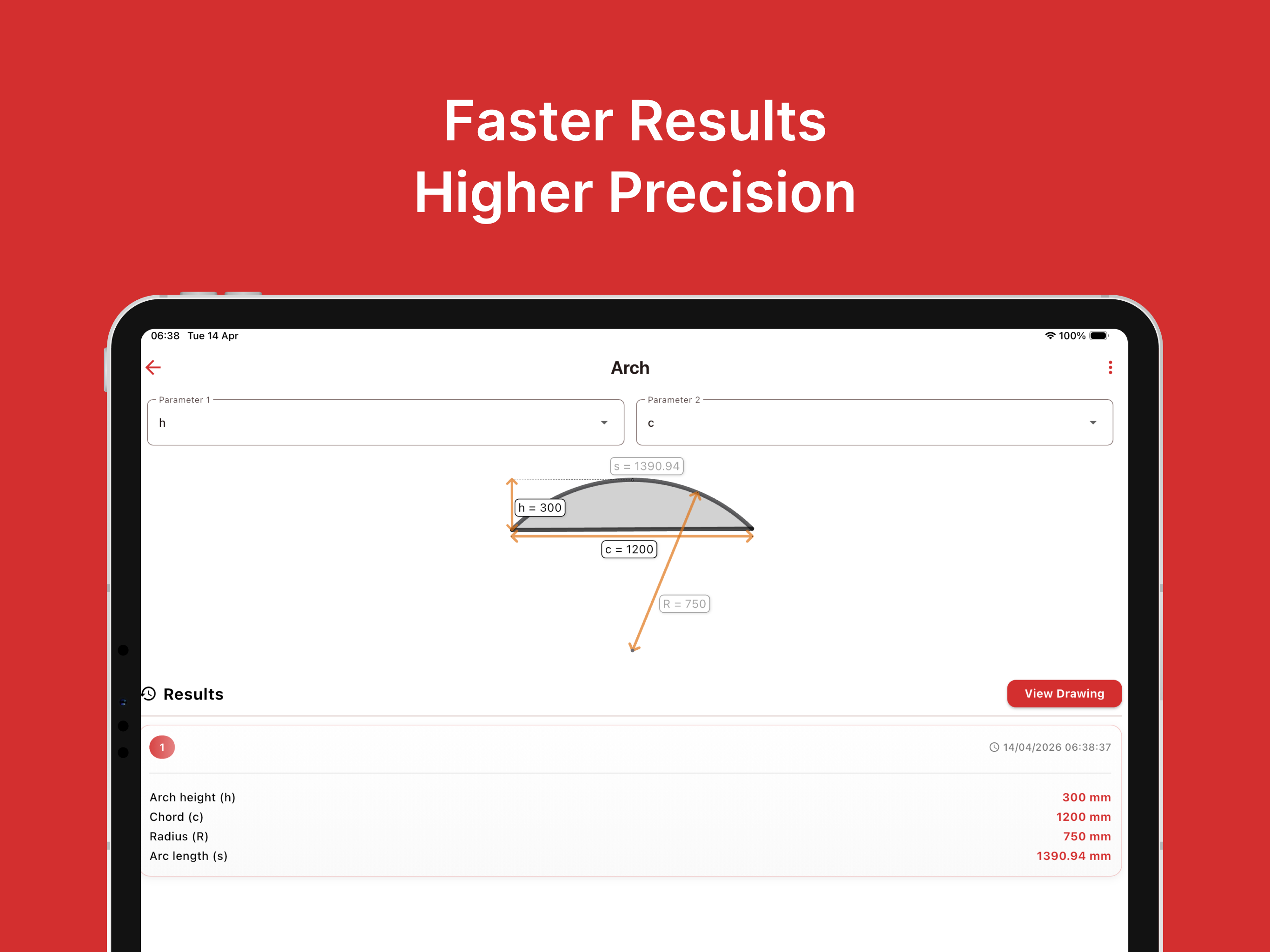 ARCmaster: Geometry Calculator screenshot 9