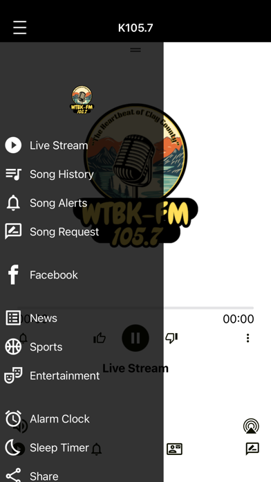 WTBK Radio iPhone screenshot 2 - Entertainment app