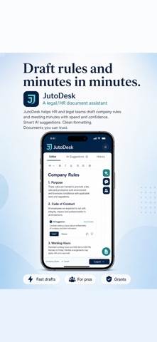 JutoDesk: Legal-Pro Assistant iPhone screenshot