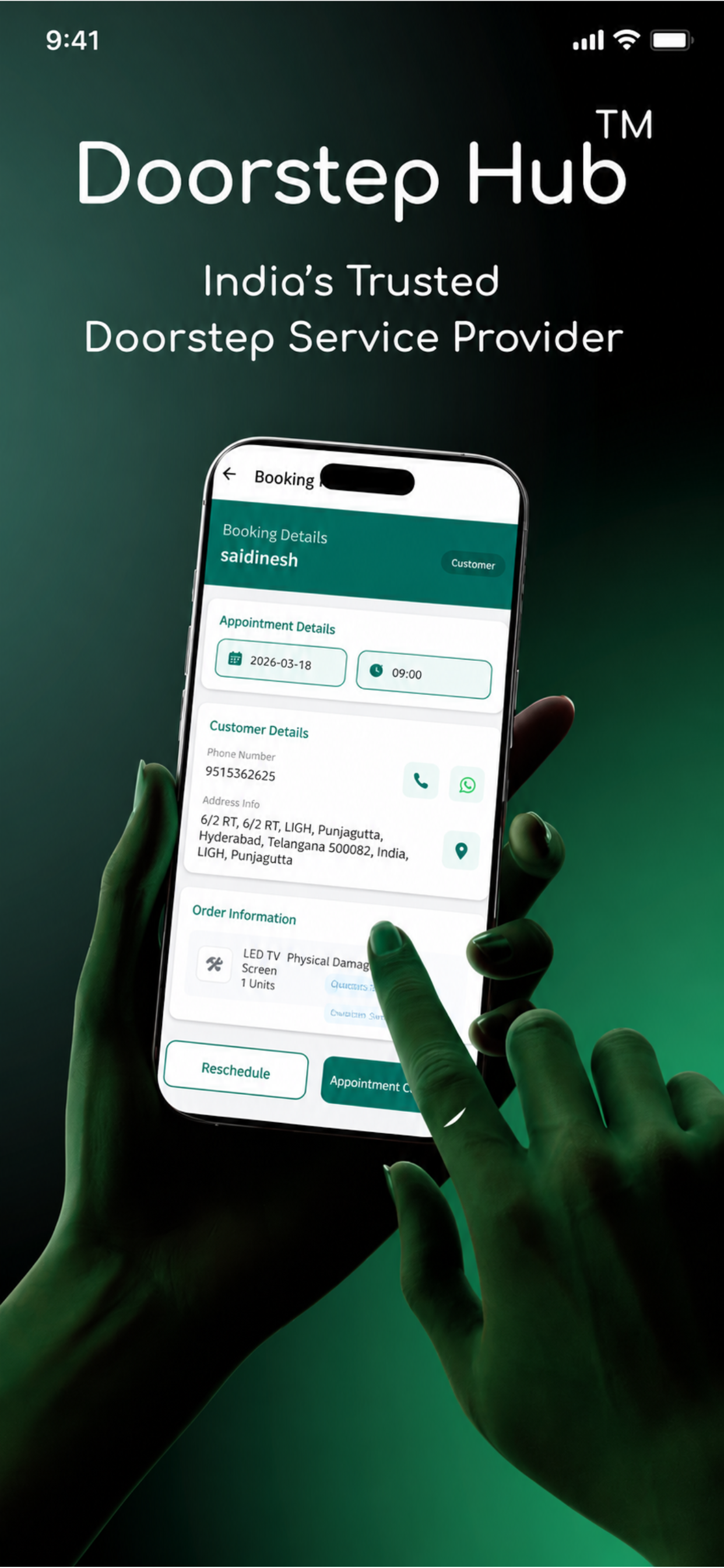 Service Partner | Doorstep Hub screenshot 2
