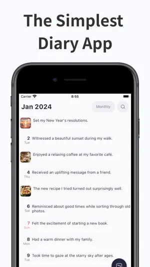 MiiBook Journal: Private Diary screenshot 1