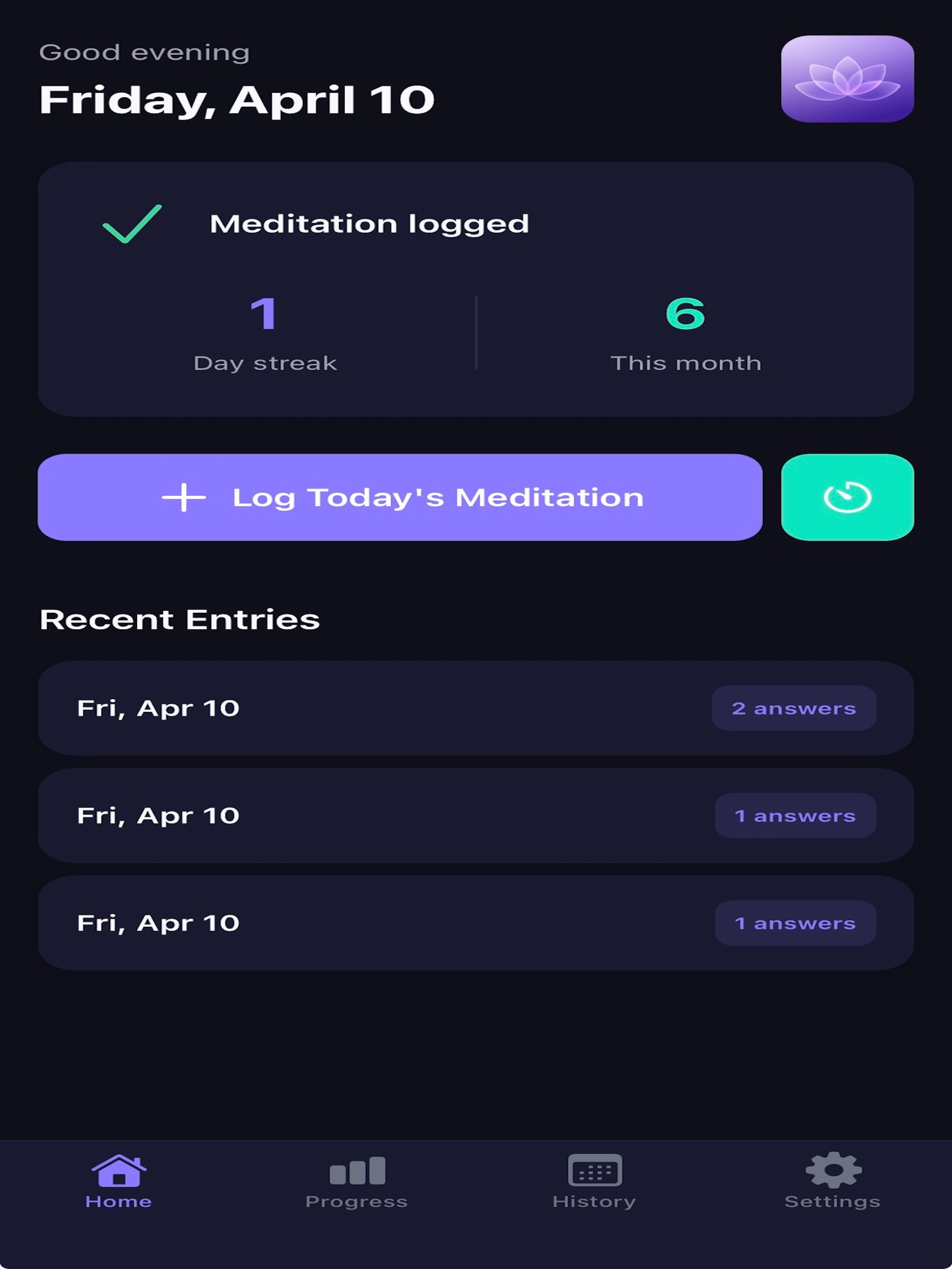 Meditary screenshot 4