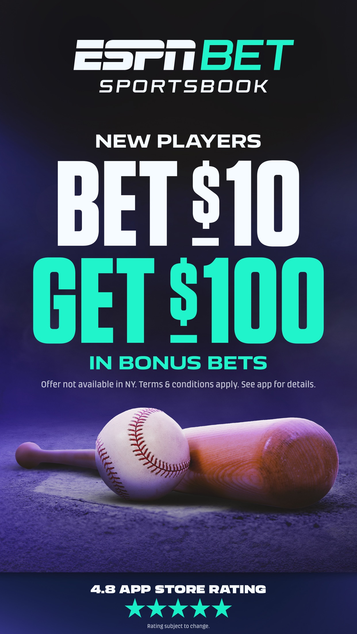 ESPN BET Sportsbook screenshot 1