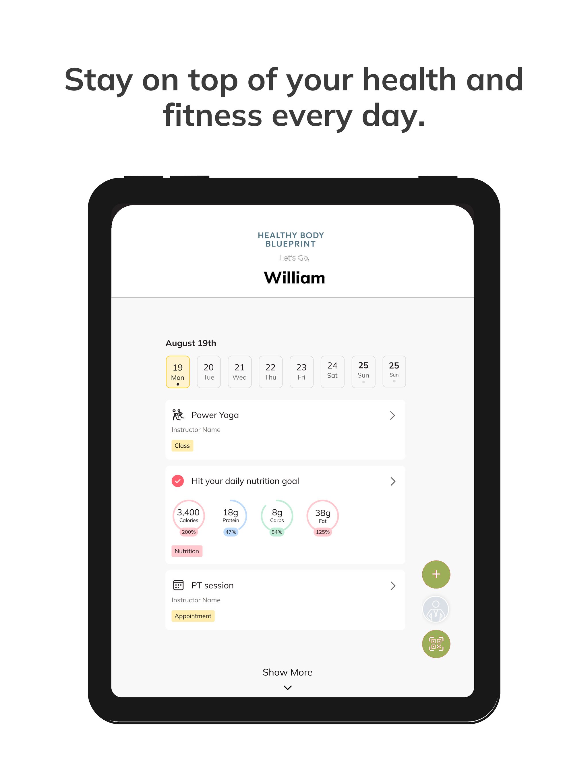 Healthy Body Blueprint