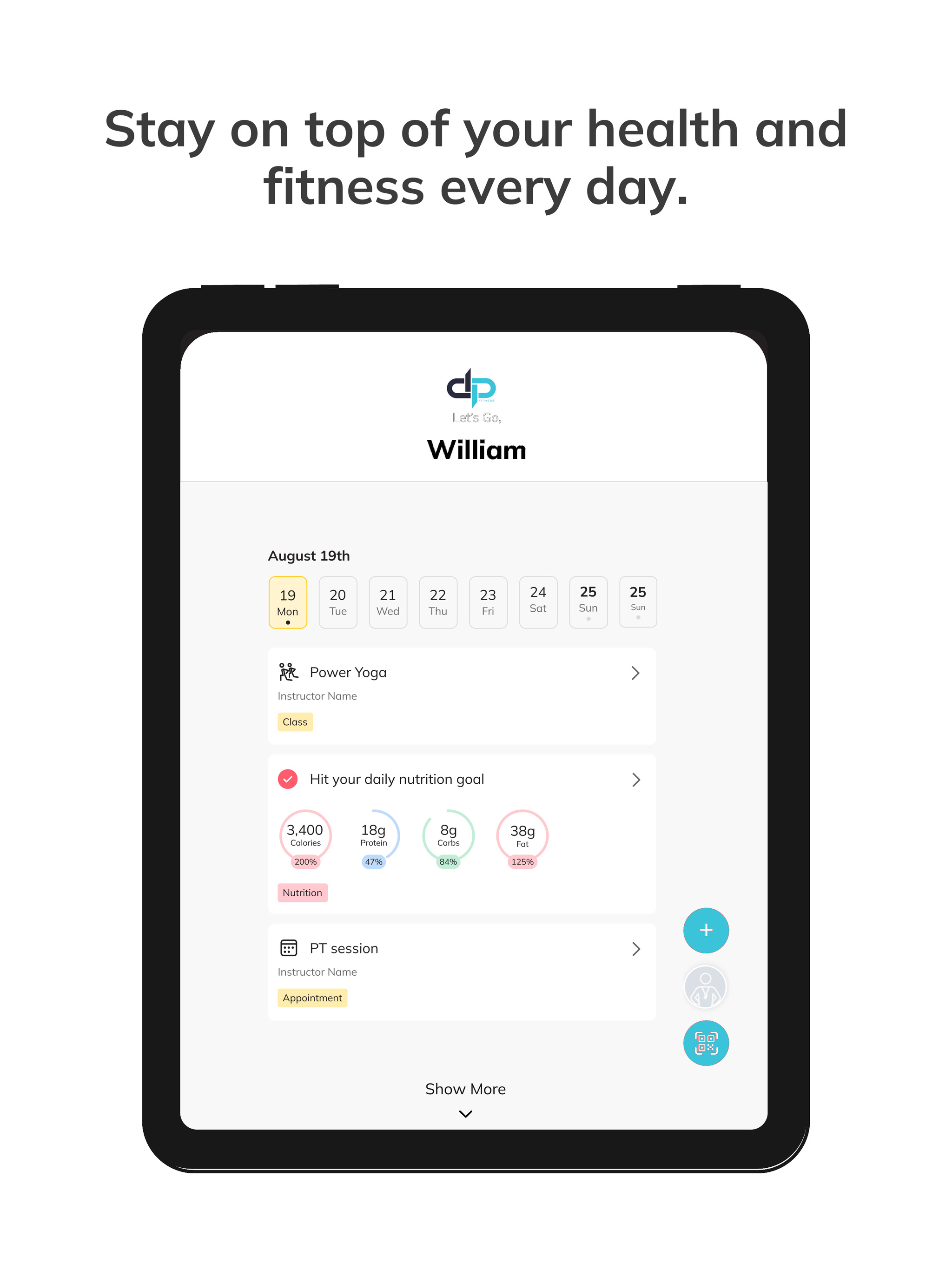DP Fitness App screenshot 8