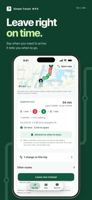 Simple Transit: New York screenshot 4