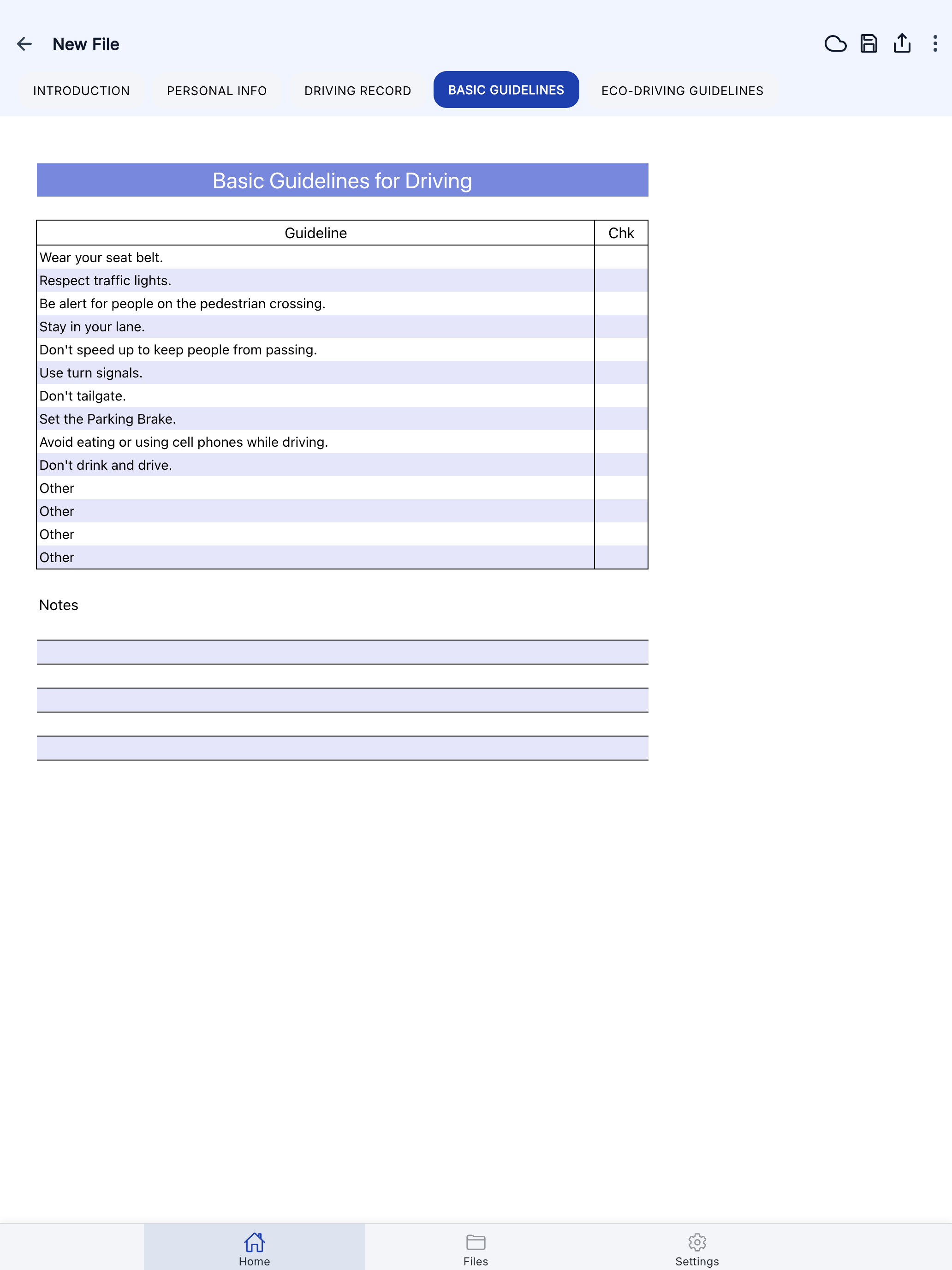 Driving Log Book screenshot 14