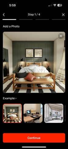 Redesign - AI Interior Design Screenshot 1 of 3
