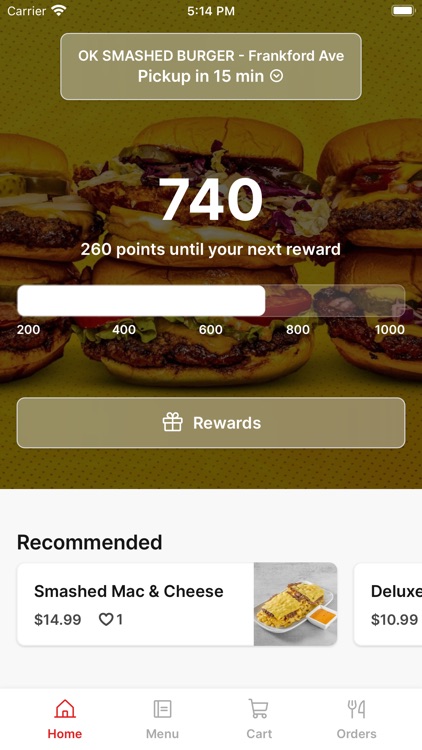 OK Smashed Burger To Go