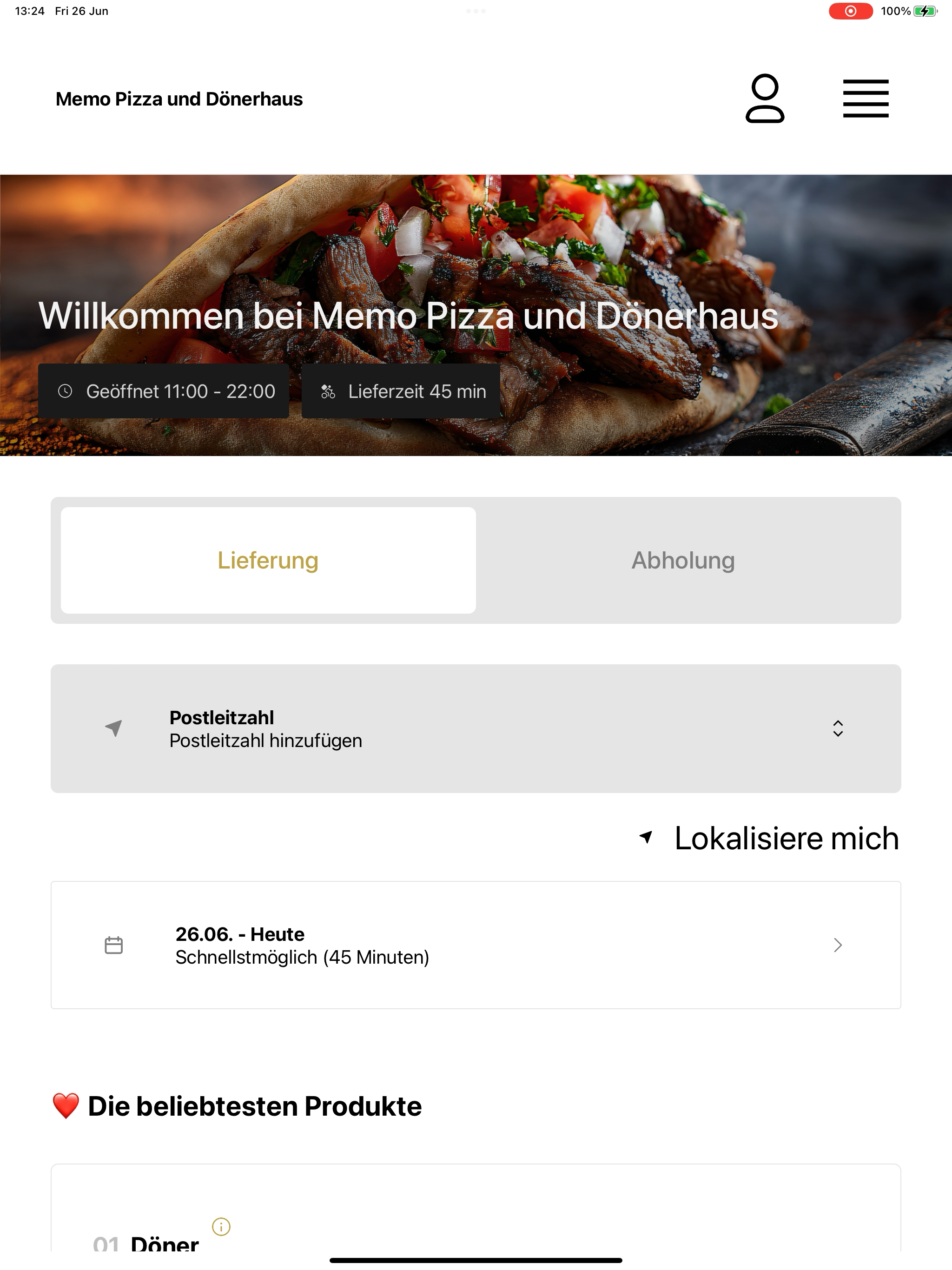 Memo Pizza und Dönerhaus