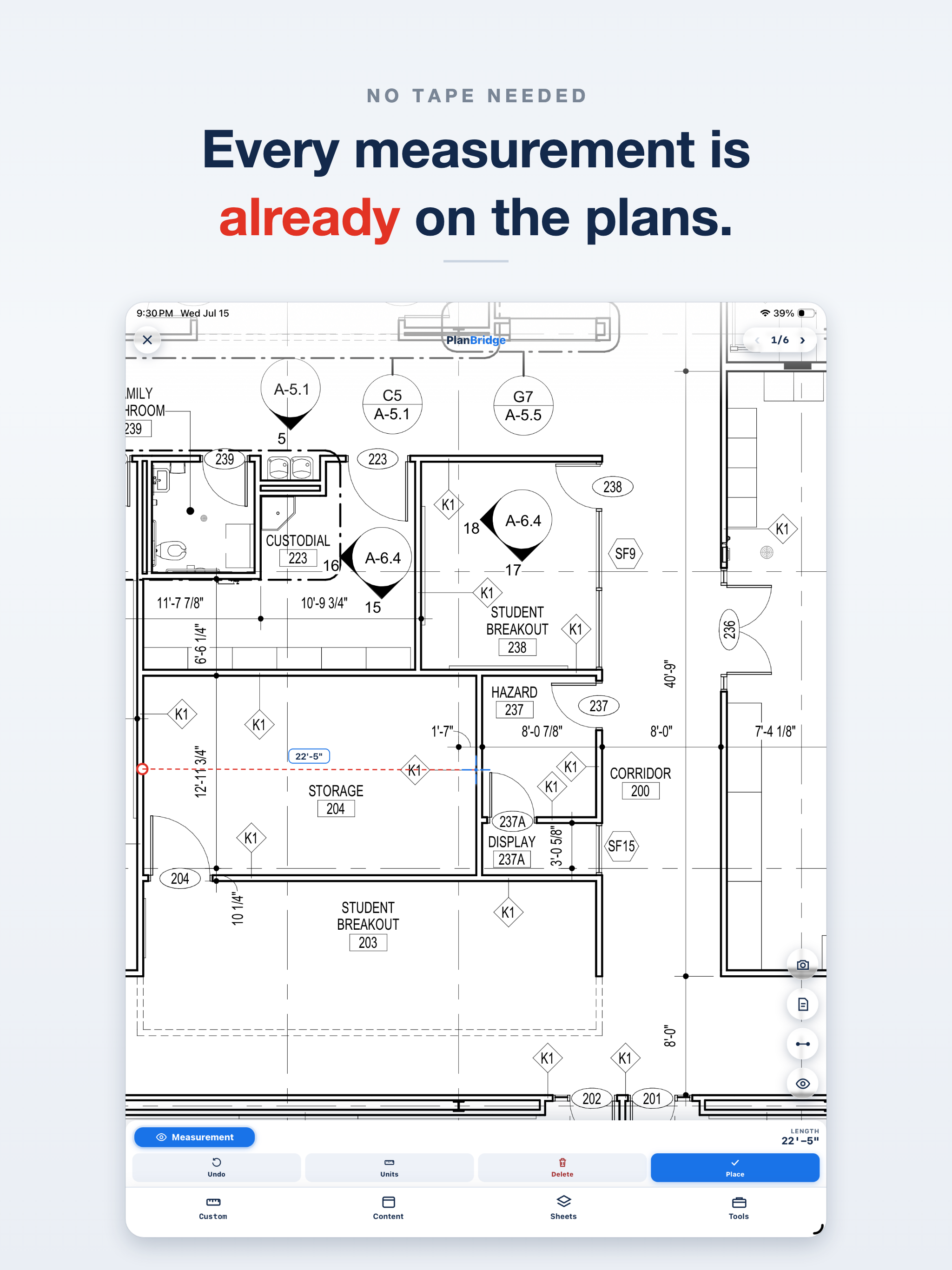 PlanBridge: Measure Plans screenshot 8