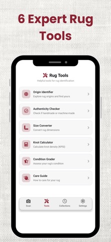 Rug Identifier & Value iPhone screenshot