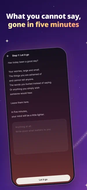 Off My Chest: Future Letters screenshot 1