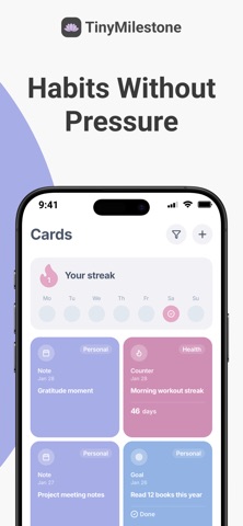 TinyMilestone: Sober Tracker Screenshot 2 of 5
