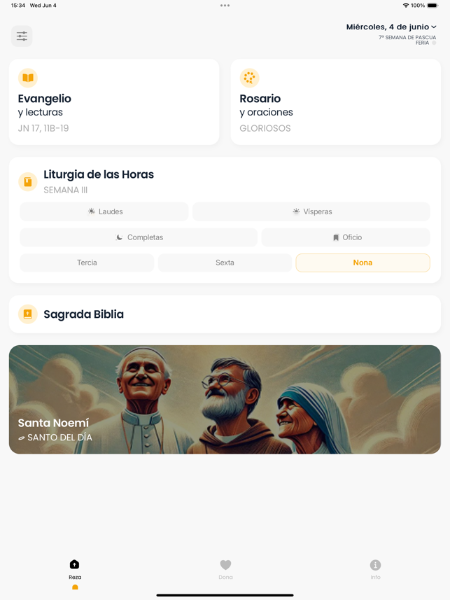 ‎ePrex: Liturgia Horas - Saints Screenshot