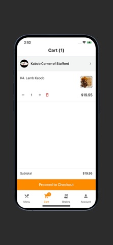 Kabob Corner iPhone screenshot