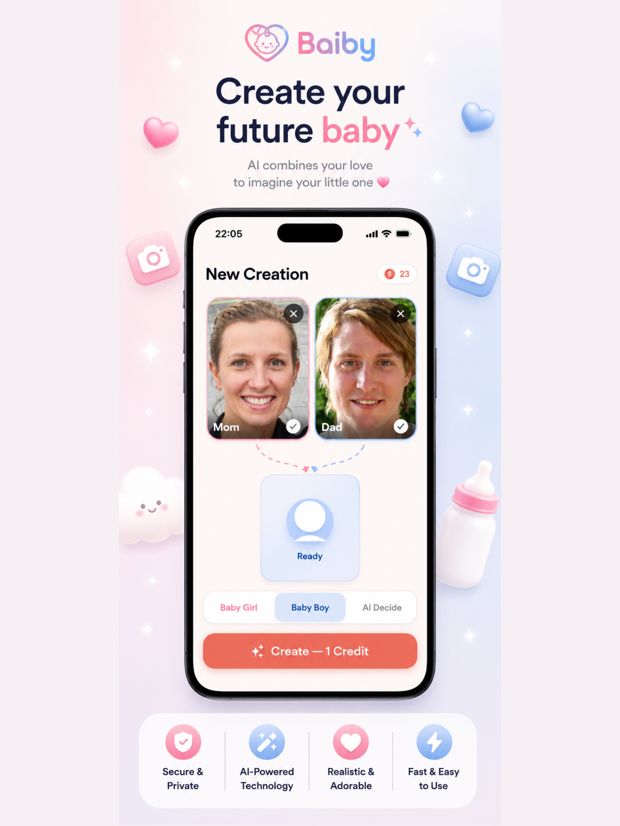 Baibyphoto; Baby Generator App screenshot 6