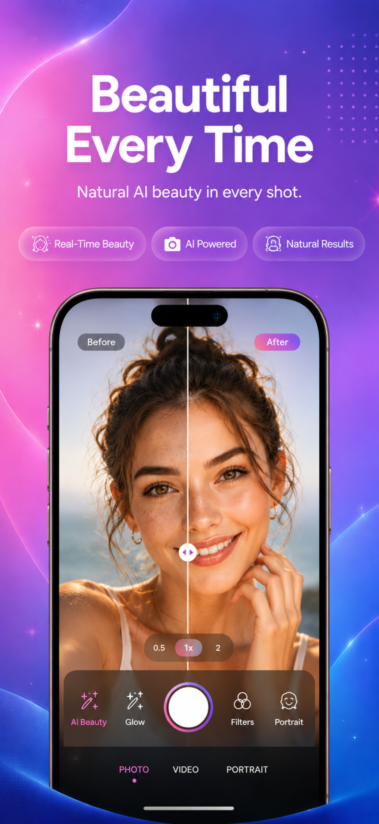 GlowUp AI Camera+ screenshot 3
