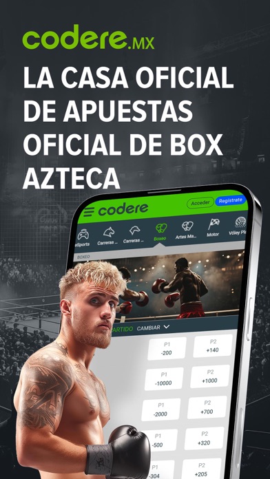 Codere: Apuestas Deportivas MX iPhone screenshot 7