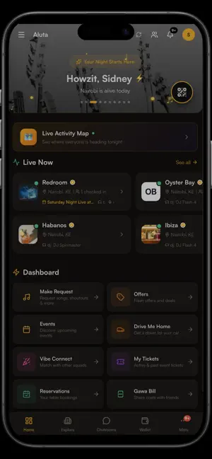 Aluta: Nightlife & Events screenshot 2