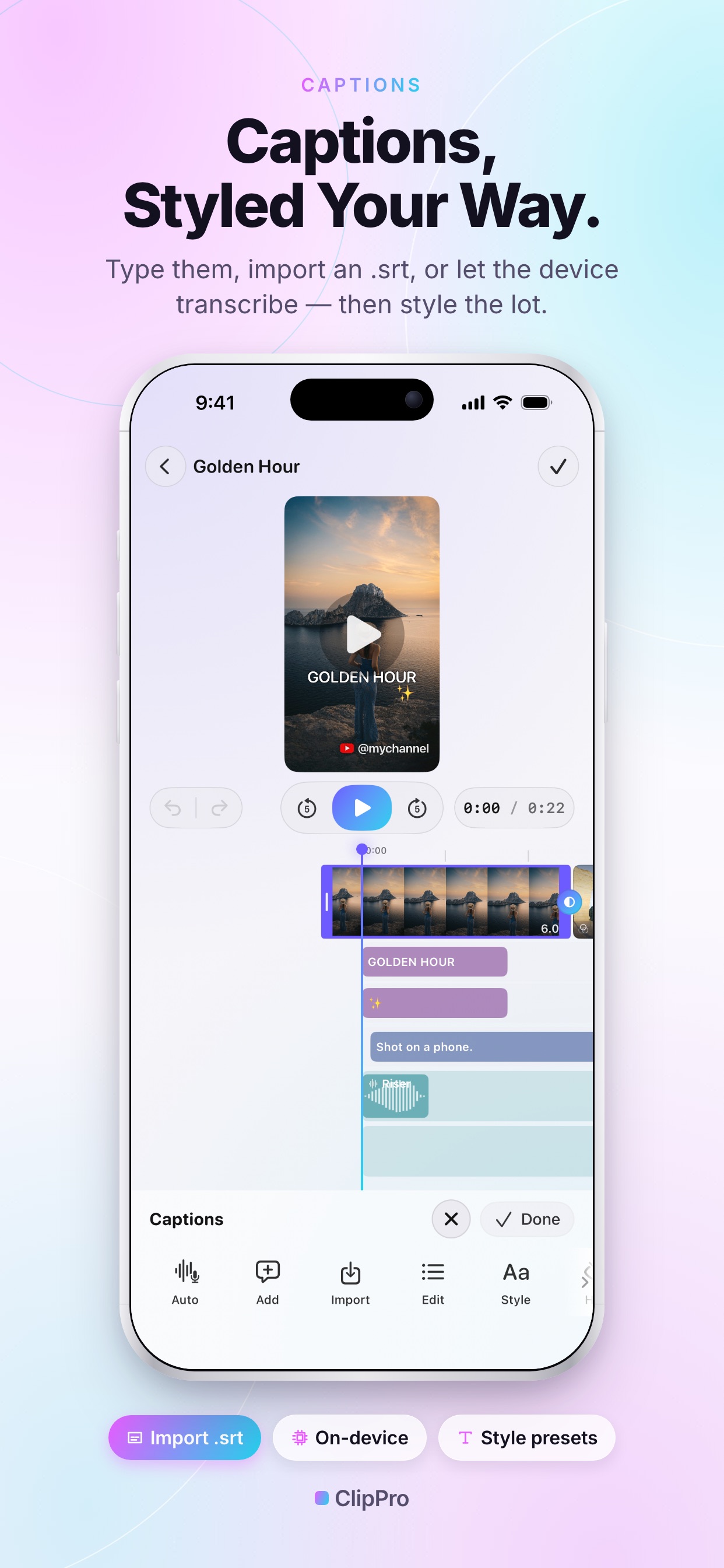 Screenshot 7 of ClipPro: Video & Photo Editor