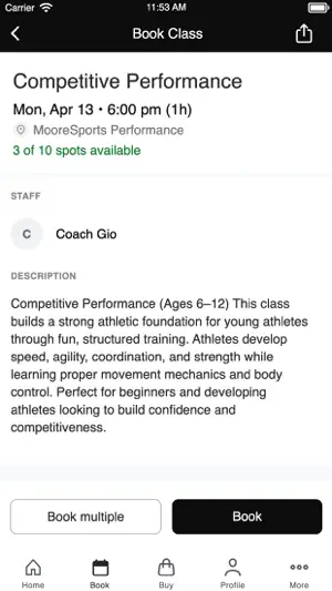MooreSports Performance screenshot 3