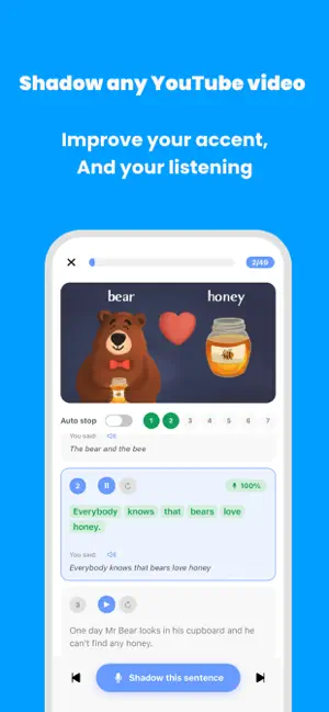 Catlangu - Learn English iPhone screenshot 4