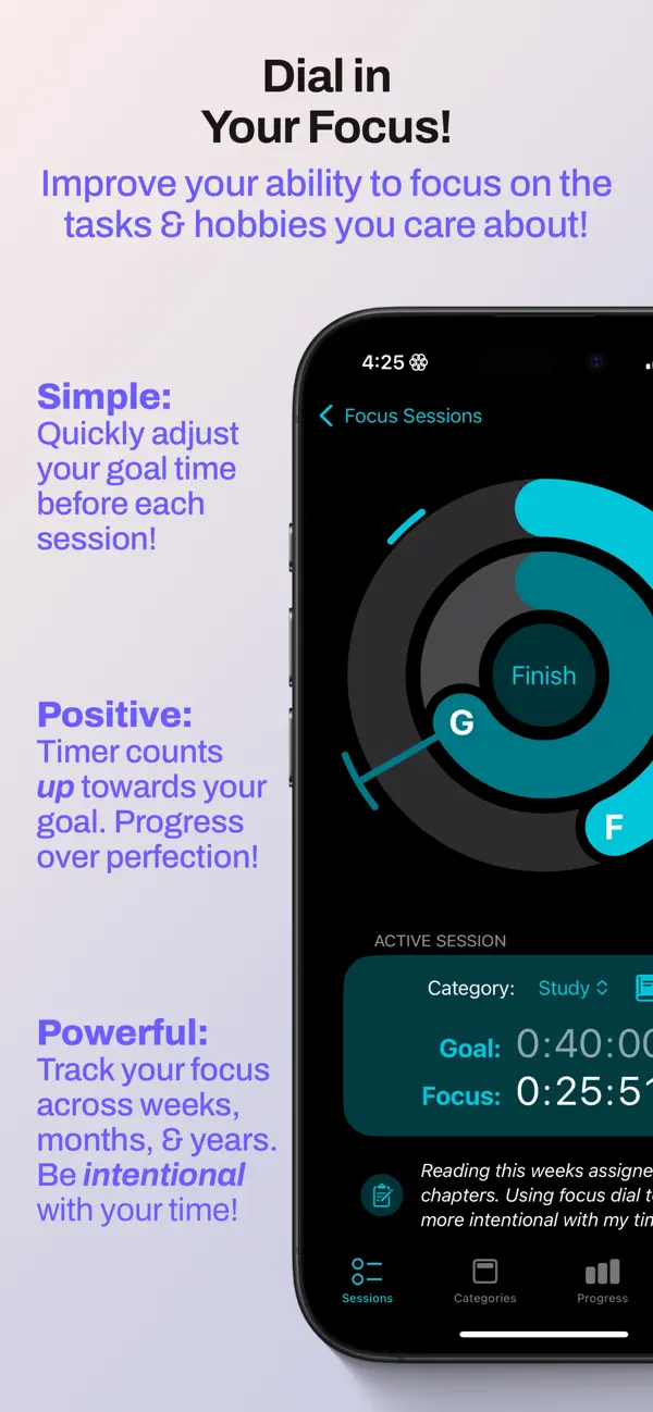 Screenshot #1 pour Focus Dial