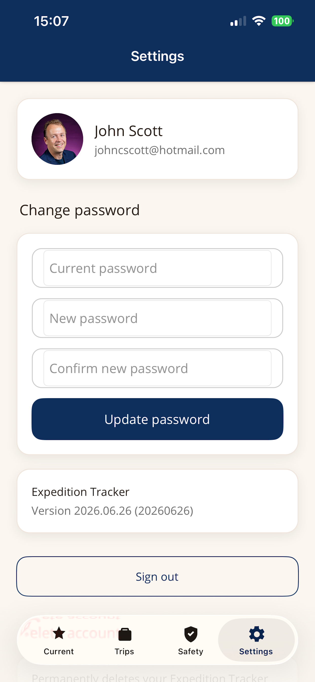 Expedition Tracker screenshot 3