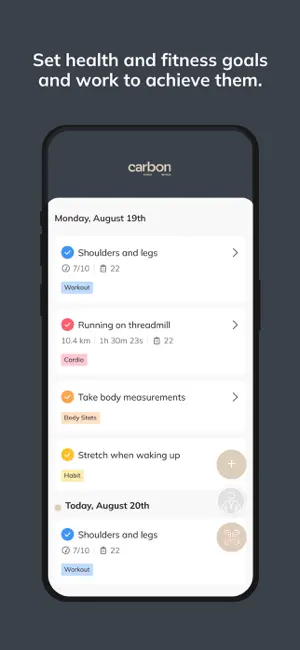 Carbon Fitness Method screenshot 4