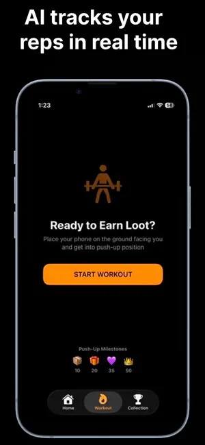 PushUp Quest: Fitness RPG screenshot 2