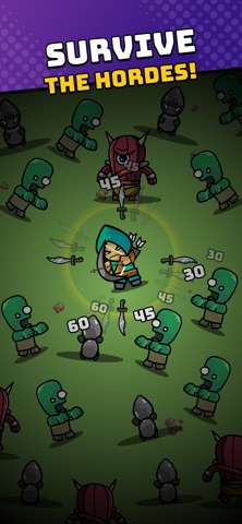 Mad Rivals: Zombie Survival IO iPhone screenshot