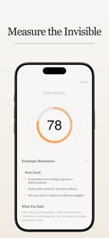 LOUDER: Voice Confidence screenshot
