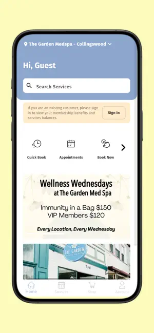 The Garden Medical Spa screenshot 1