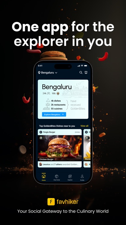 favhiker - Discover Food Spots