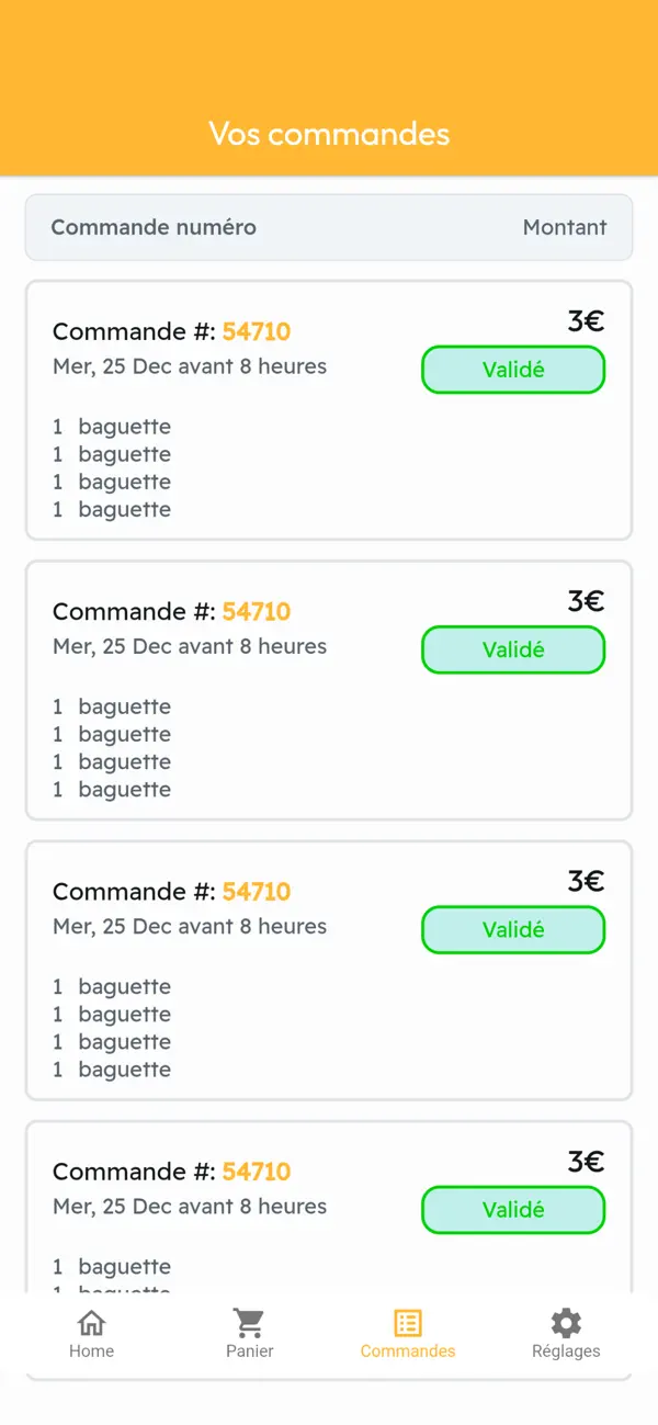 Screenshot #3 pour MyBaguette.fr