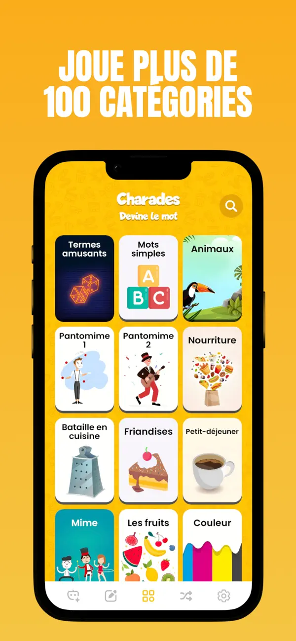 Screenshot #2 pour Charades - Devinez le mot!