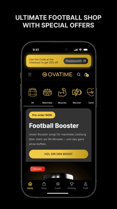 OVATIME Pro Football Training Screenshot