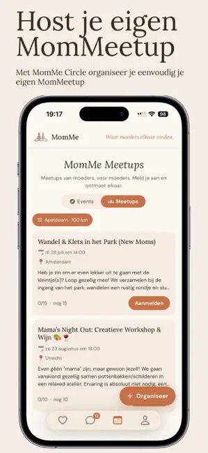Meet MomMe iPhone screenshot 5