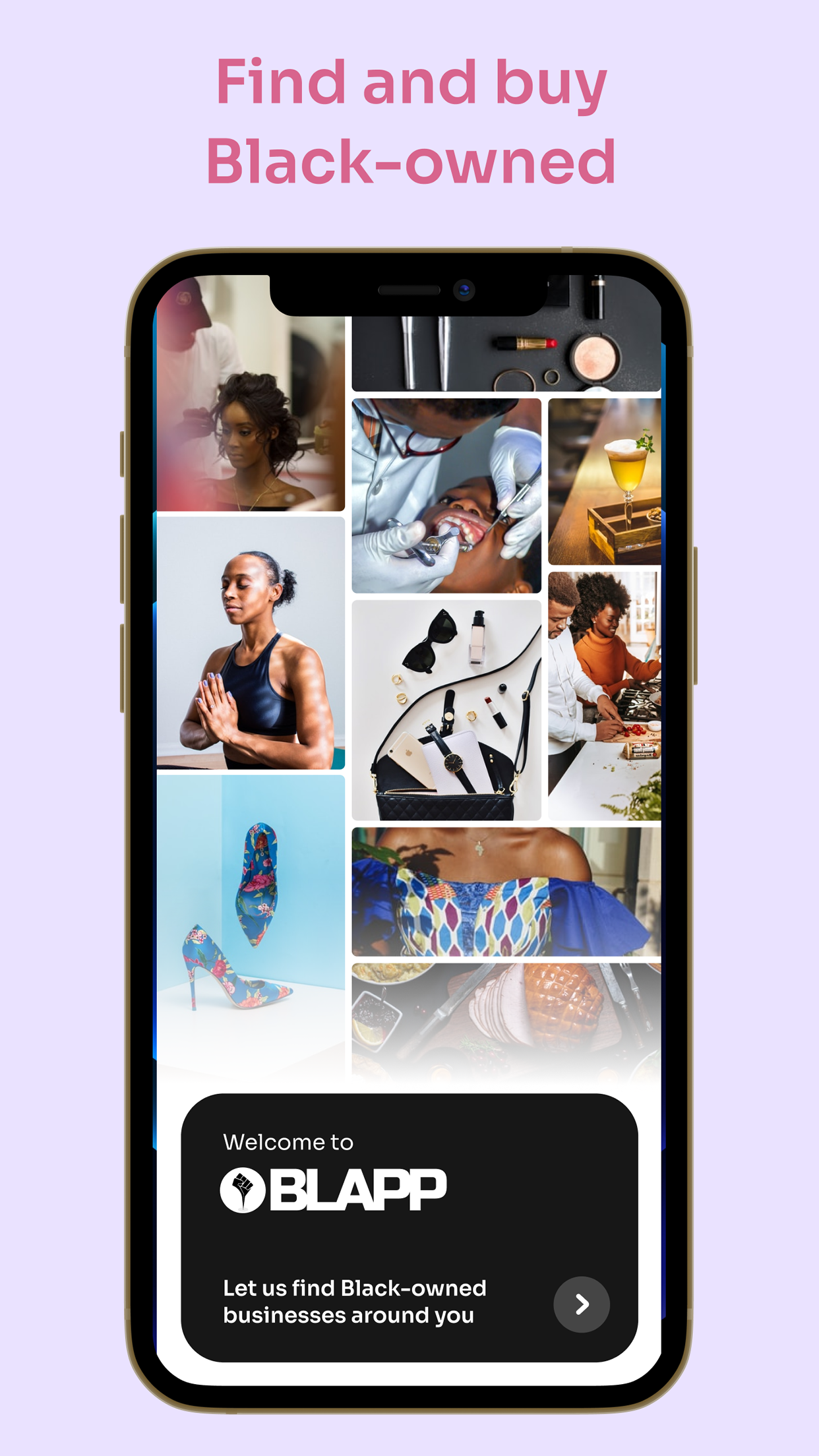 Blapp - Black-owned businesses screenshot 1