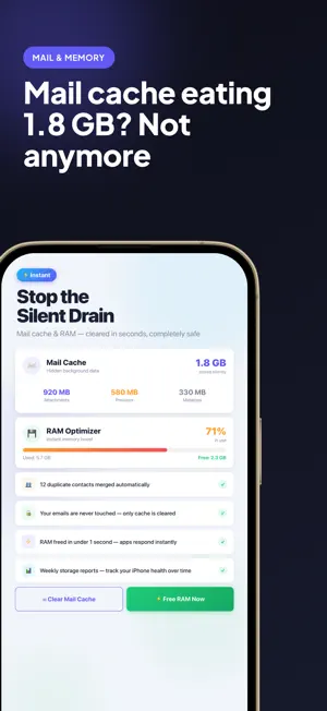 Optimo: Phone Cleaner & AI screenshot 4