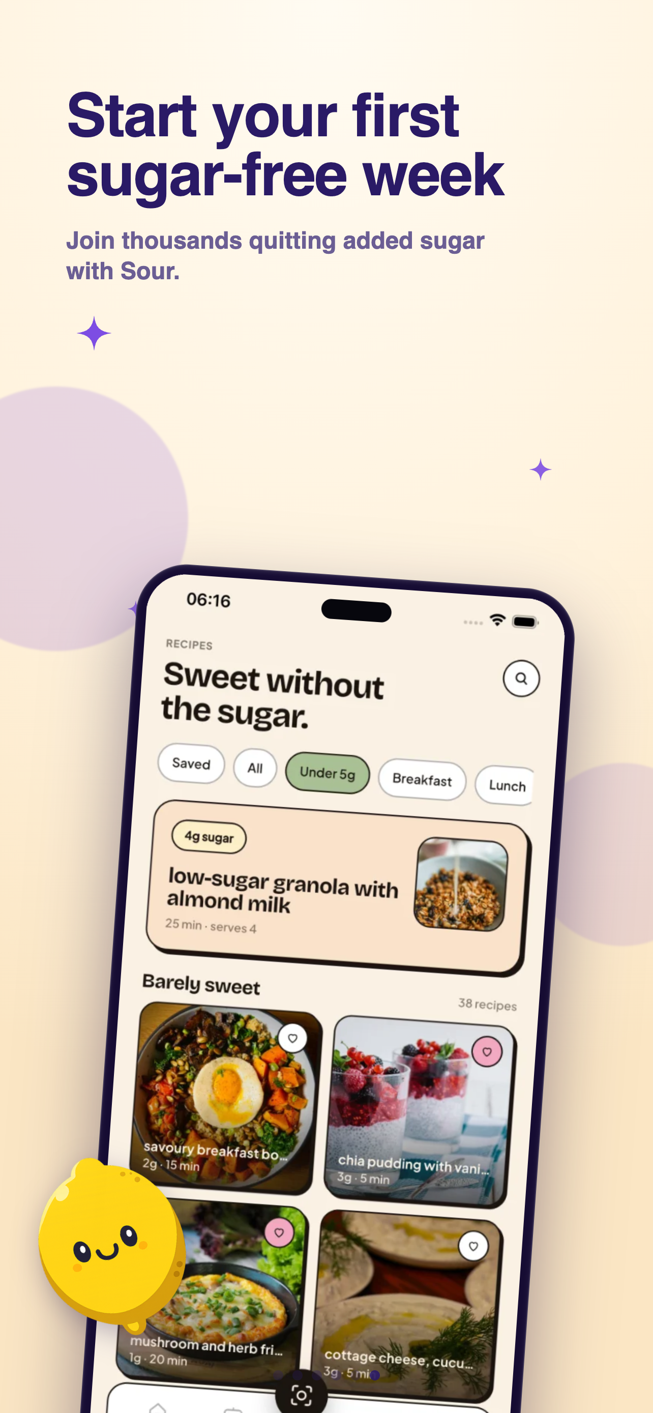 Sour: Quit Sugar Tracker screenshot 4